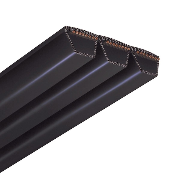 Conventional Banded V-Belt A Type  1/2 Inch Wide x 48 Inch Long x 3 Ribs